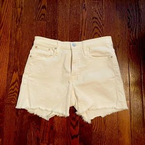 J Crew White Shorts